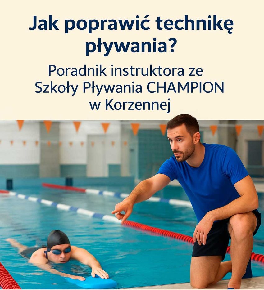 Poprawna technika pływania korzenna